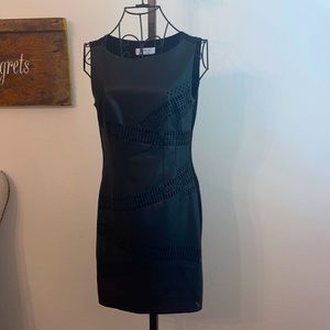 Bailey 44 leather pattern dress
